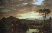 a country home Frederic Edwin Church